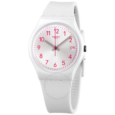 refund missing stock Swatch GW411 Pearlazing Ladies Quartz Watch