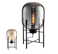 Hubble Lamp - Large Size - Blackened glass