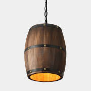 Refund Barrel Pendant Light