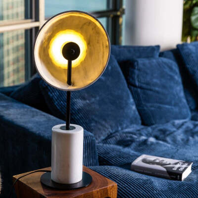 Iris Lamp, White