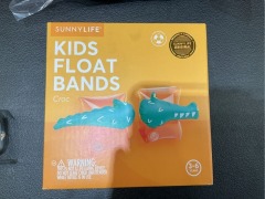 1 x Baby Float Rainbow 
1 x Baxkpack Penguin
1 x Kids Swimming Goggles 
1 x Kids Float Band Croc - 6
