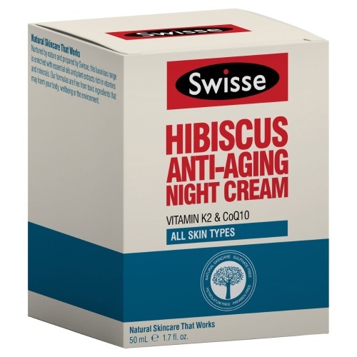 12 x Swisse Hibiscus Anti Aging Night Cream