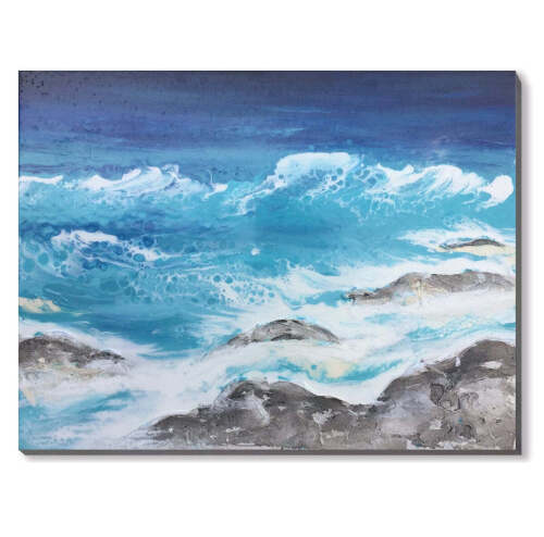 Turtle Beach Oil Painting