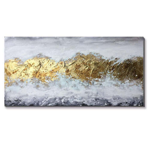 Golden Range Oil Painting