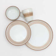 Caco 12 Piece Dinner Set, Rose Gold