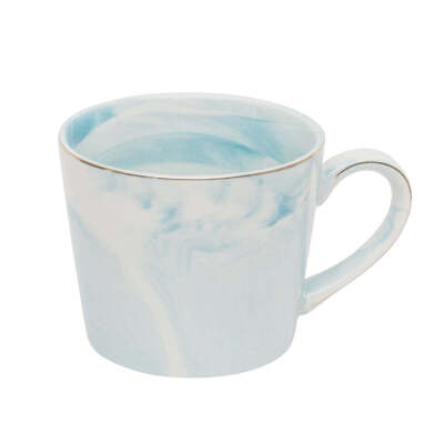 Elegant Set of 2 Mugs, Blue