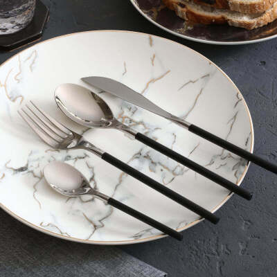 Germany 4 Piece Cutlery Set, Black