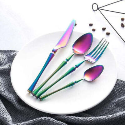 Egypt 4 Piece Cutlery Set, Rainbow