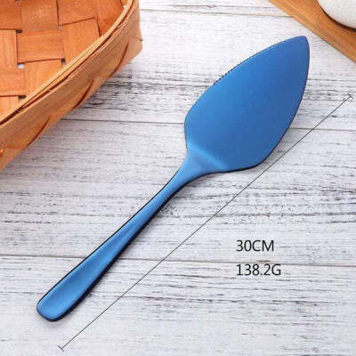 Rome Cake Knife, Blue