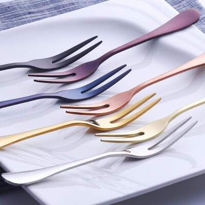 Milan 7 Piece Fruit Fork Set