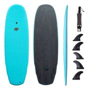Big Betsy Hybrid 5.5' Surfboard, Aqua