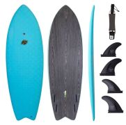 6' Mahi Hybrid Surfboard, Aqua