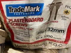 One pallet mixed TradeMark Plasterboad Screws. - 2