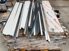 One pallet AMF Ventatec Ceiling Suspension System, approximately 35 boxes incl 5 loose boxes, Ceiling access panels 600mmx600mm, Approximately 5, charcoal colour. - 2