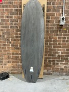 6'8 Casper Hybrid Surfboard, Black - 3