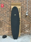 6'8 Casper Hybrid Surfboard, Black - 2