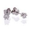 (DO NOT LOT) Diamond Stud Earrings 18ct White Gold Round Brilliant 0.37ct TDW
