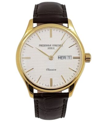 (DO NOT LOT) One gents analogue day/date Frederique Constant watch