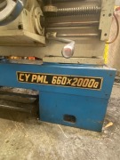 Yunnan Machine Tool Works CY PML 660x2000G Metal Lathe - 13