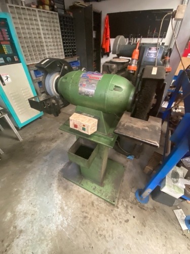 Hafco BG-12 Industrial Pedestal Grinder