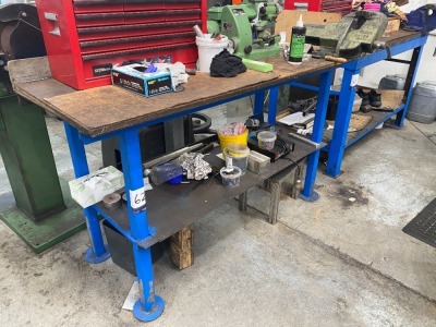 Steel Workbench & Offset Vice