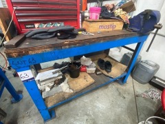 Steel Workbench & Vice