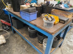 Quantity of 2 Steel Work Benches - 3