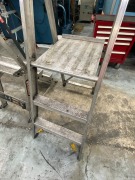 Bailey & Gorilla Industrial Alloy Platform Step Ladders - 3