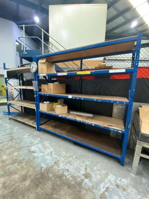 4 x Shelving Units