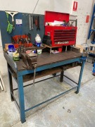 Steel Workbench & Contents - 6