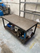 2 x Steel Trolleys & Contents - 3