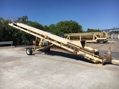 *RESERVE MET* Tain Mobile Loading/Weighing Hopper and Tain Mobile Stacker - 16