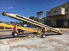 *RESERVE MET* Tain Mobile Loading/Weighing Hopper and Tain Mobile Stacker - 17