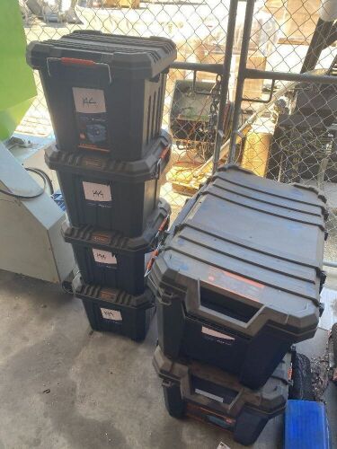 6 x Tactix Storage Crates