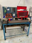 Steel Workbench & Contents - 2