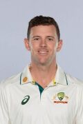 Josh Hazelwood Australian Cricket Team Signed Pink Baggy - 2