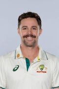 Travis Head Australian Cricket Team Signed Pink Baggy - 2