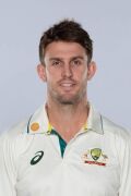 Mitch Marsh Australian Cricket Team Signed Pink Baggy - 2