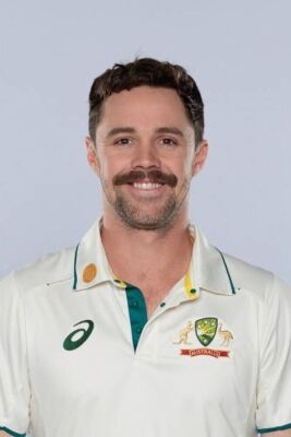 Travis Head Signed Australian Cricket Team Shirt