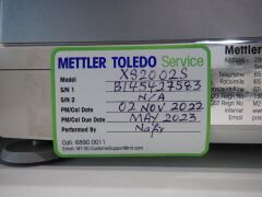 METTLER TOLEDO XS2002S Precision balance, 12V, 2.25A, Readability 0.01g, Capacity 2100g. - 3
