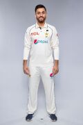 Salman Ali Agha Pakistan Cricket Team Signed Pink Baggy - 2