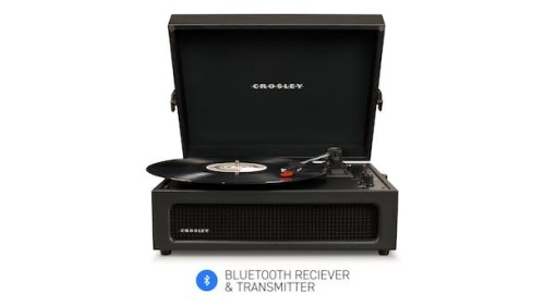 Crosley Voyager Bluetooth Portable Turntable - BlackCRIW8017B-BK4