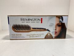 Remington Nourish Kertain & Argan Oil Straightening Brush - 2