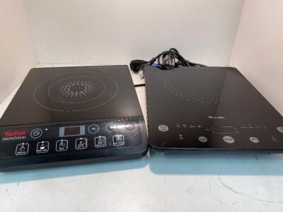 Unboxed / Untested 1x Tefal everyday 1H Induction Hob and 1x Breville LIC400BLK The Quick Cook Induction Cooktop