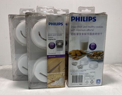 Philips Paste and NoodleMaker Shaping Disc Cookie Kit (Qty 4)