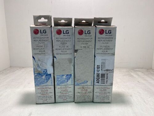 LG Refrigerator Replacement Filter (Qty 4)