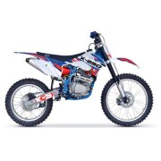 GMX X-Series X-250 Dirt Bike- Blue/Red