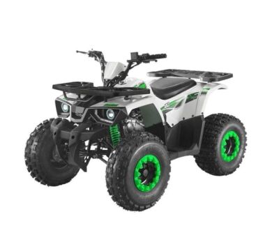 GMX 125cc Orion Quad Bike White/Green GMXT125QBWG