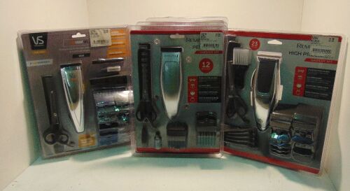 set of 5 clippers, consisting of 1 x VS Sassoon VSM71188 and 4 x Remington HC70A & 1 x HC1091AU