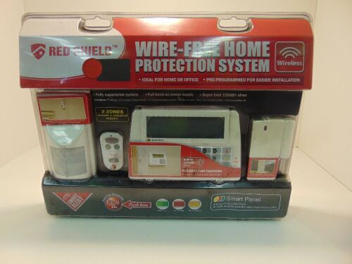 Red Shield Wire-Free Home Protection System - 8 zone